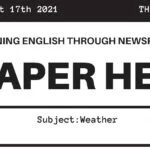 newspaper cover